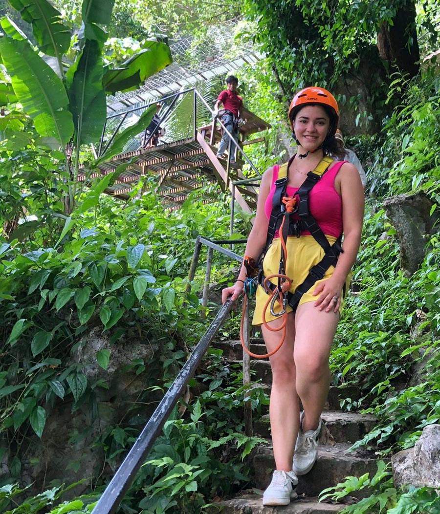 Hot Air Balloon over Vang Vieng